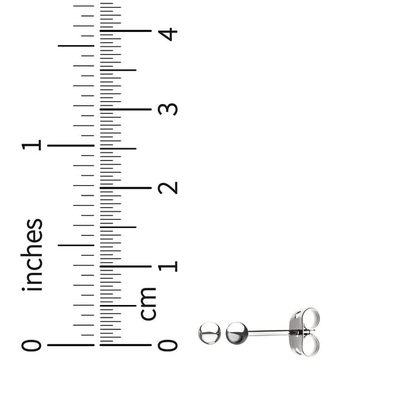 Ball Stud Earrings