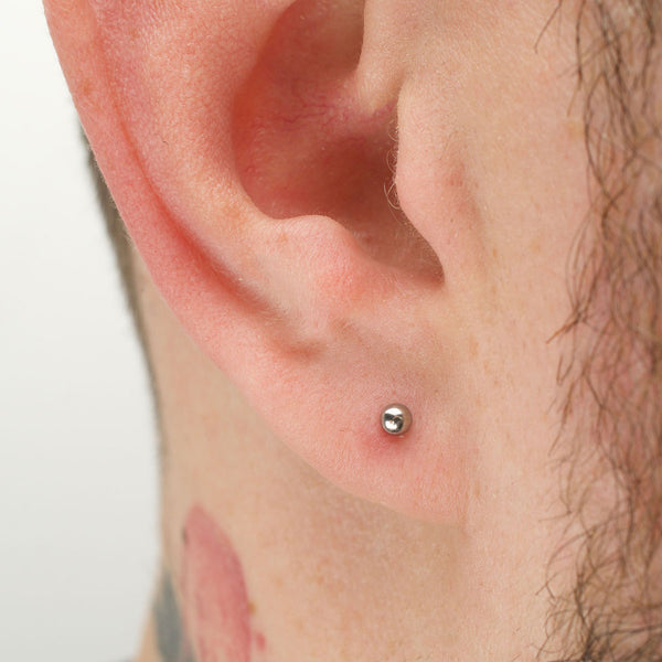 Ball Stud Earrings