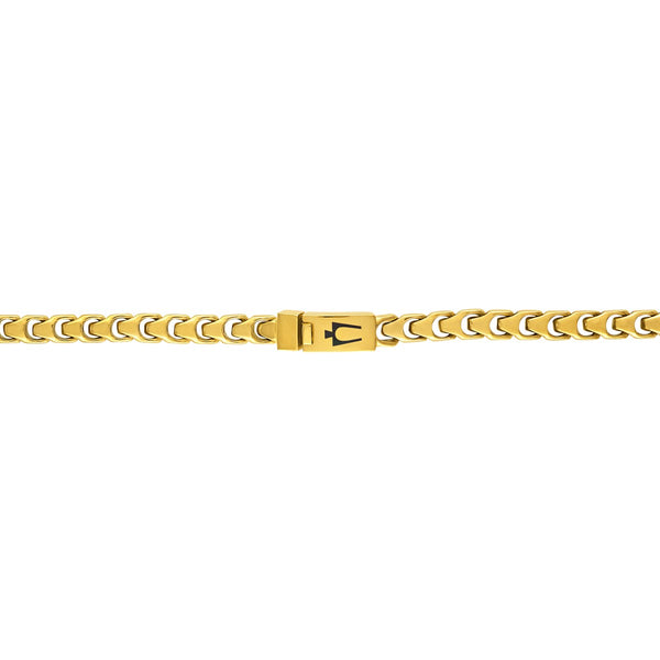Bulova Yellow Stainless Steel 22-inch Chain