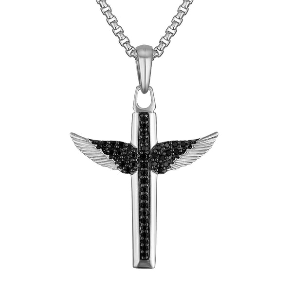 Bulova Marc Anthony Collection Sterling Silver and 1/2 CTW Natural Diamond Pendant
