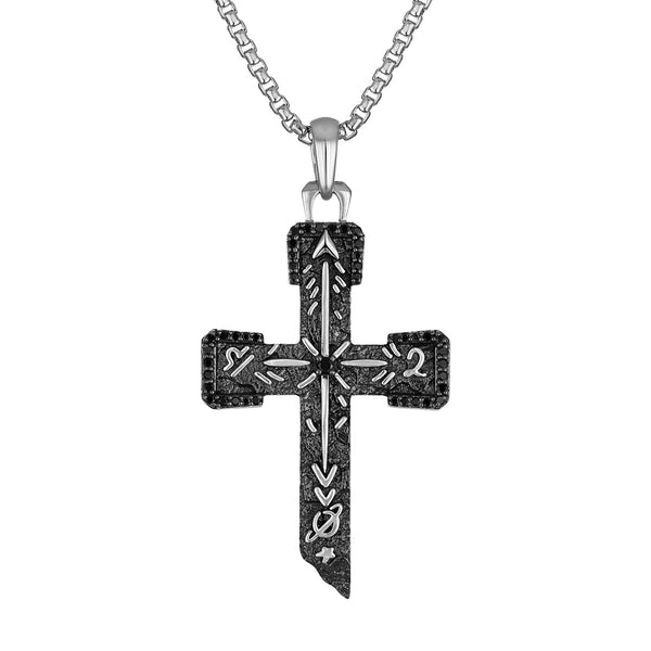 Bulova Marc Anthony Collection Sterling Silver and 3/8 CTW Natural Diamond Pendant