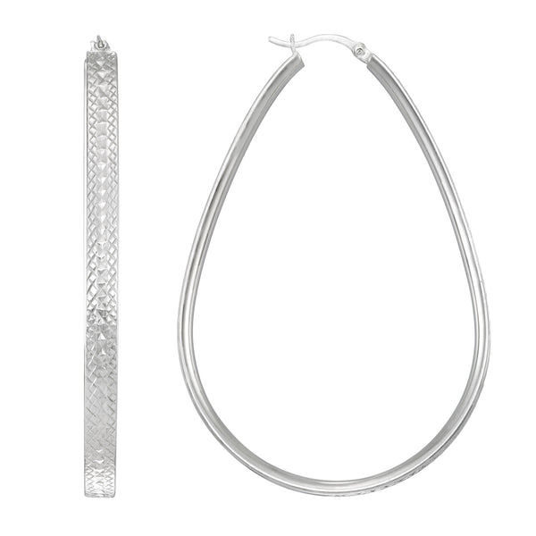 Hoop Earrings in 925 Silver