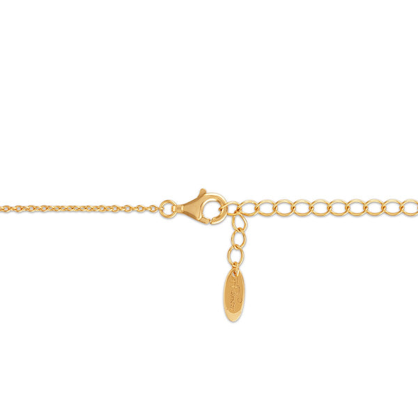 White Mother of Pearl Necklace in 925 Silver