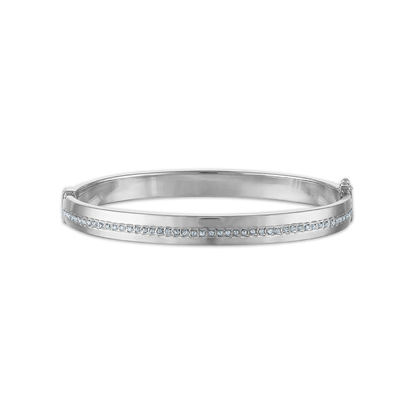 Bangle Bracelet in 925 Silver