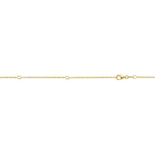 18KT Gold Bonded Sterling Silver Mom Necklace
