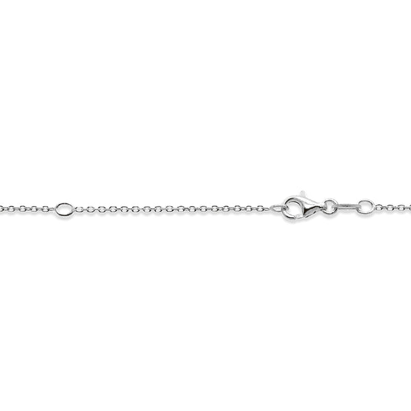 Sterling Silver 18-inch Initial L Pendant