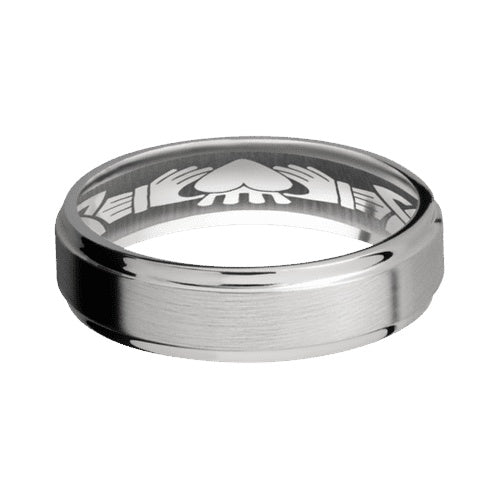 Lashbrook Titanium Band with Satin Polished Finish