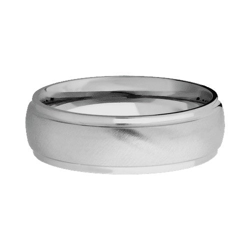 Lashbrook Titanium Band with Angled Satin Polished Finish