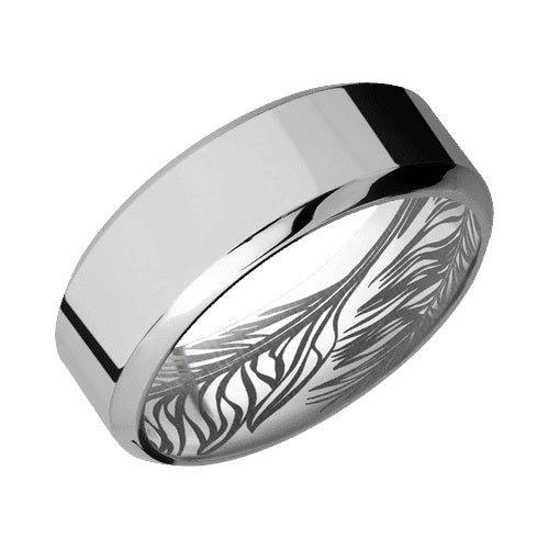Lashbrook Titanium Band with Polish Polished Finish