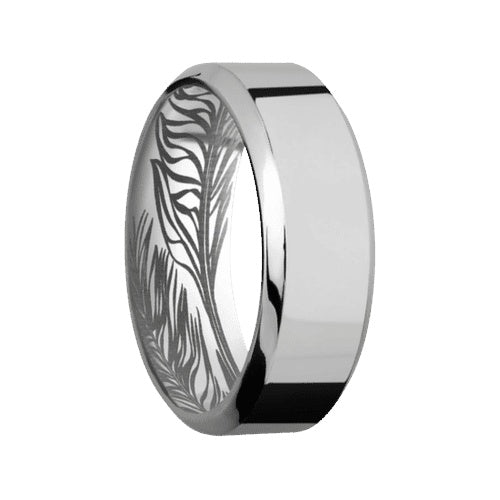 Lashbrook Titanium Band with Polish Polished Finish