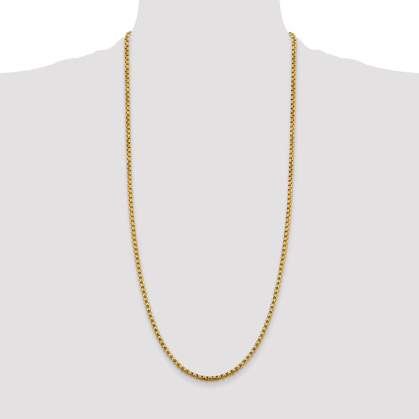 14KT Yellow Gold 30-inch 3.6MM Box Chain