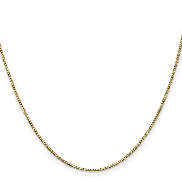 14KT Yellow Gold 26-inch 1MM Box Chain