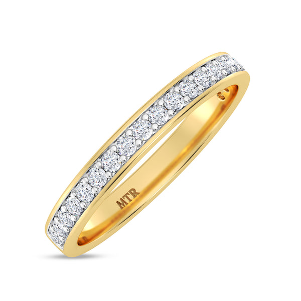 My Trio Rings Gedel 3 CTW Lab Grown Diamond Round Solitaire Trio Set in 10KT Yellow Gold