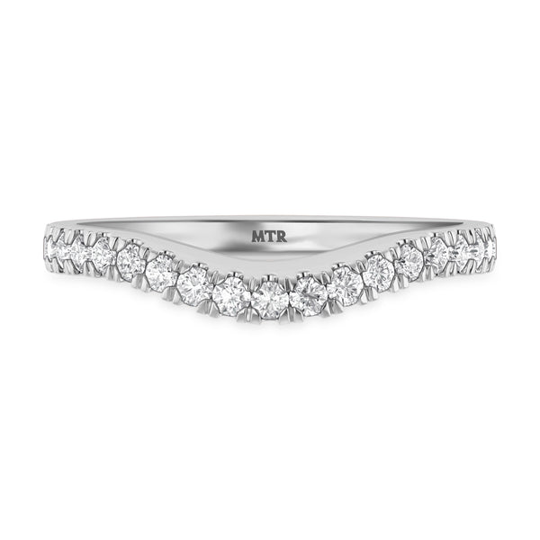 My Trio Rings Daisy 2-3/4 CTW Lab Grown Diamond Radiant Solitaire Bridal Set in 10KT White Gold
