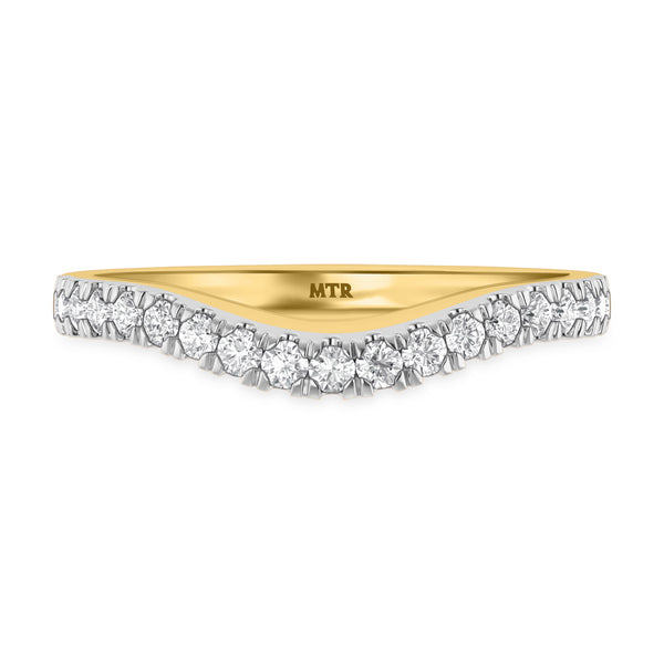 My Trio Rings Daisy 2-3/4 CTW Lab Grown Radiant Solitaire Yellow Diamond Bridal Set in 10KT Yellow Gold