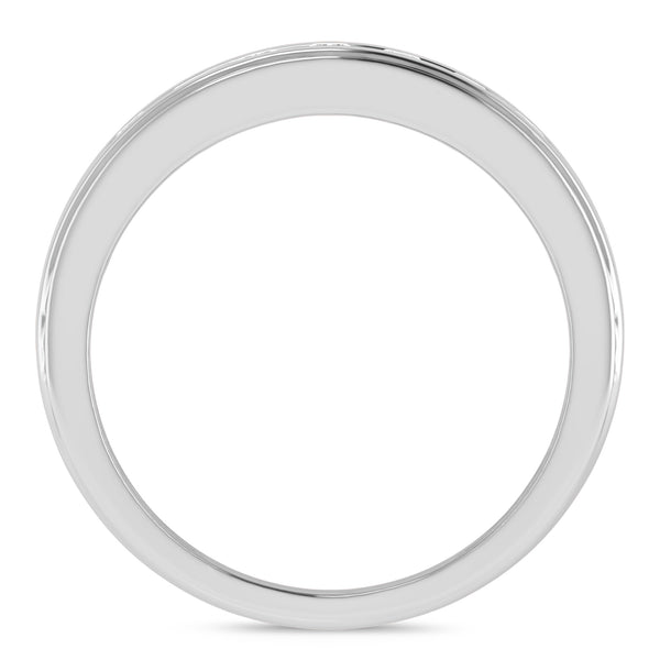 My Trio Rings Effie 2/3 CTW Lab Grown Diamond Wedding Band Set in 10KT White Gold