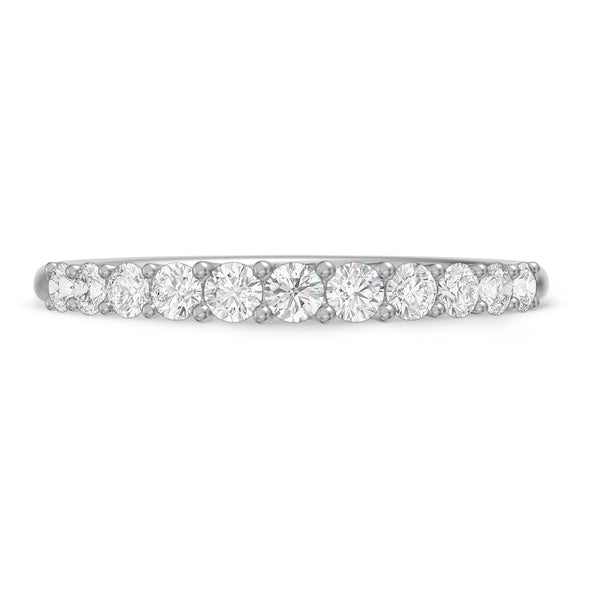 My Trio Rings Milla 1-1/4 CTW Lab Grown Diamond Wedding Band Set in 10KT White Gold