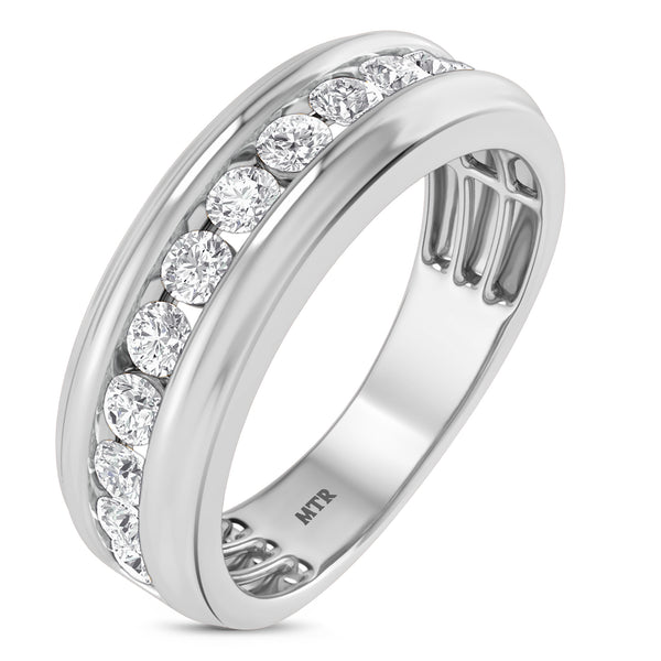 My Trio Rings Stella 3 1/3 CTW Lab Grown Diamond Round Solitaire Trio Set in 10KT White Gold