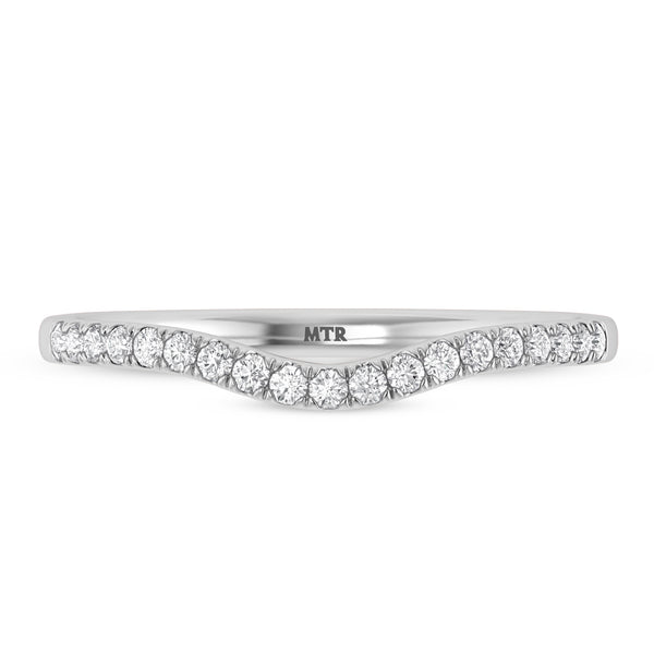 My Trio Rings Dorah 4-1/4 CTW Lab Grown Diamond Oval Solitaire Trio Set in 10KT White Gold