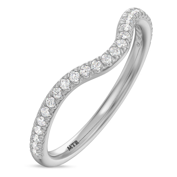My Trio Rings Frea 2-1/10 CTW Lab Grown Pear Solitaire Pink Diamond Bridal Set in 14KT White Gold