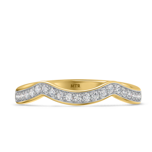 My Trio Rings Georgie 1-2/3 CTW Lab Grown Diamond Emerald Solitaire Bridal Set in 10KT Yellow Gold