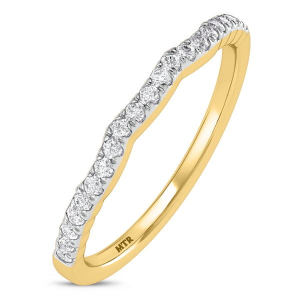 My Trio Rings Amado 3-1/10 CTW Lab Grown Diamond Round Solitaire Trio Set in 10KT Yellow Gold