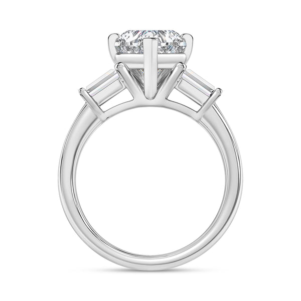My Trio Rings Canna 2-3/4 CTW Lab Grown Diamond Heart Solitaire Bridal Set in 10KT White Gold