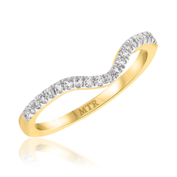 My Trio Rings Coral 1-3/4 CTW Morganite and Diamond Trio Matching Wedding Ring Set 10KT Yellow Gold