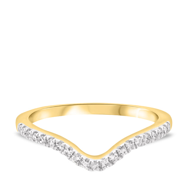 My Trio Rings Coral 1-3/4 CTW Morganite and Diamond Trio Matching Wedding Ring Set 10KT Yellow Gold