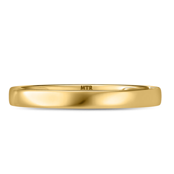 My Trio Rings Dario 1/2 CTW Lab Grown Diamond Wedding Band Set in 10KT Yellow Gold