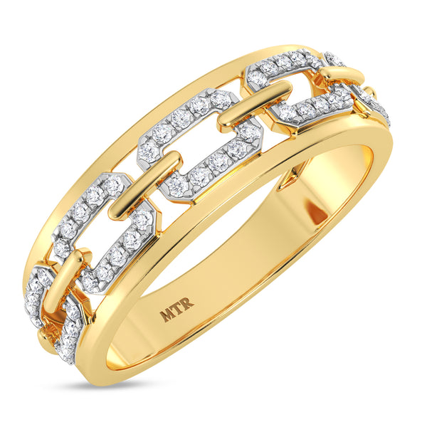 My Trio Rings Hartwin 7/8 CTW Lab Grown Diamond Round Cluster Trio Set in 10KT Yellow Gold