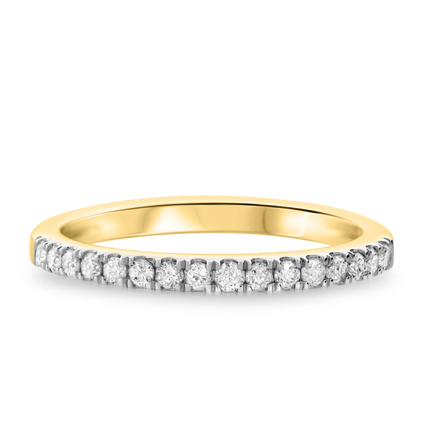 My Trio Rings Felicity 4-1/3 CTW Lab Grown Diamond Princess Cluster Trio Set in 10KT Yellow Gold