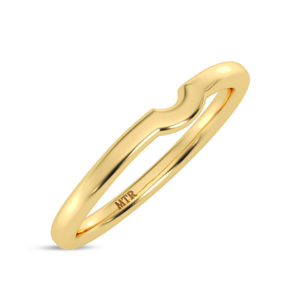 My Trio Rings Amari 3/4 CTW Lab Grown Diamond Oval Solitaire Wedding Trio Set in 14KT Yellow Gold Vermeil