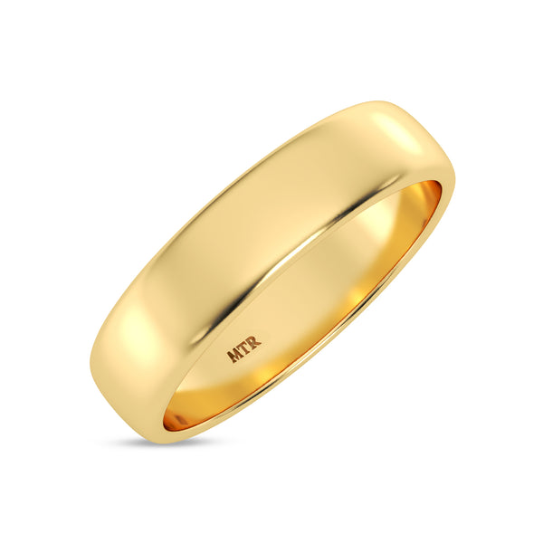 My Trio Rings Amari 3/4 CTW Lab Grown Diamond Oval Solitaire Wedding Trio Set in 14KT Yellow Gold Vermeil