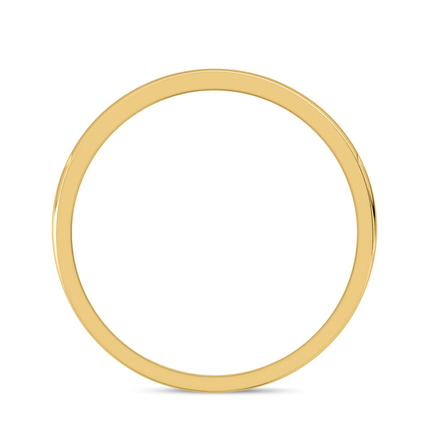 My Trio Rings Gracie 5/8 CTW Lab Grown Diamond Round Cluster Wedding Trio Set in 14KT Yellow Gold Vermeil