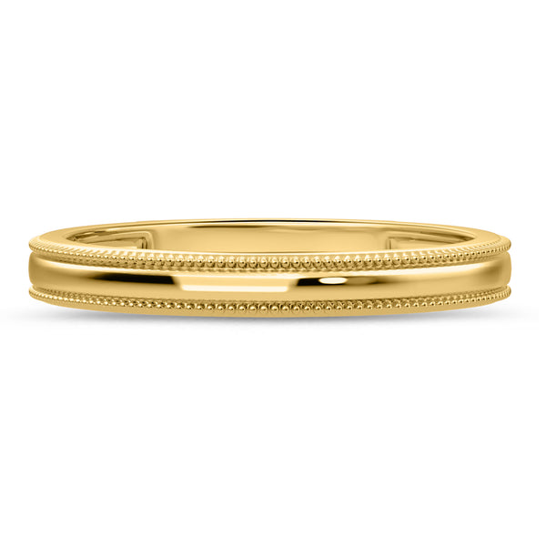 My Trio Rings Hansel 1/7 CTW Lab Grown Diamond Cushion Cluster Wedding Trio Set in 14KT Yellow Gold Vermeil