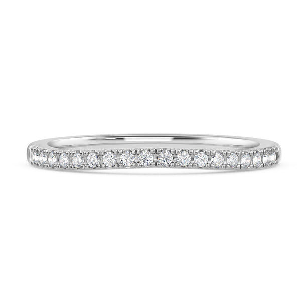 My Trio Rings Aurel 1-7/8 CTW Lab Grown Diamond Radiant Solitaire Wedding Trio Set in 14KT White Gold Vermeil