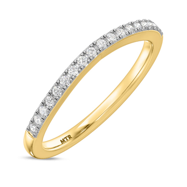My Trio Rings Alwin 1-7/8 CTW Lab Grown Diamond Radiant Solitaire Wedding Trio Set in 14KT Yellow Gold Vermeil
