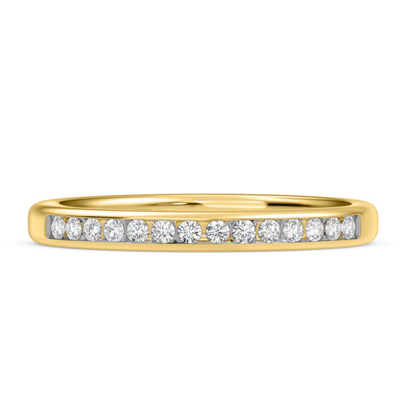 My Trio Rings Samaria 2-1/10 CTW Lab Grown Diamond Round Solitaire Wedding Trio Set in 14KT Yellow Gold Vermeil