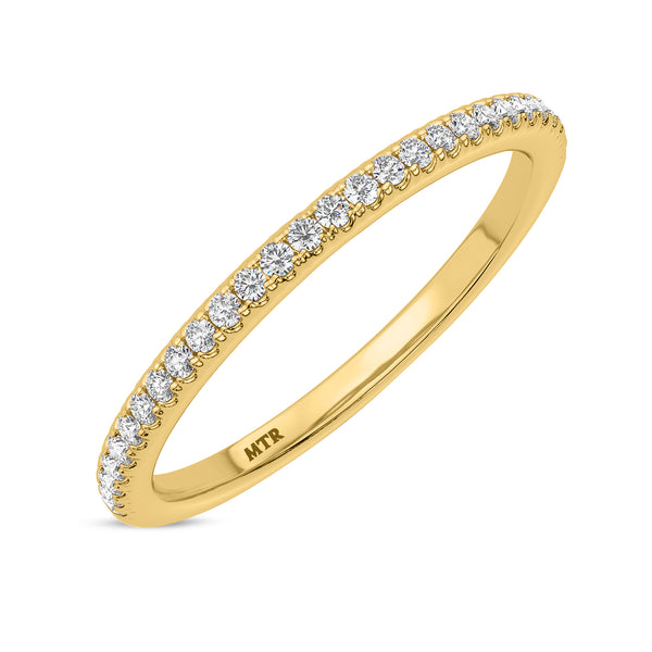 My Trio Rings Zaila 2 CTW Lab Grown Emerald Solitaire Yellow Diamond Bridal Set in 10KT Yellow Gold