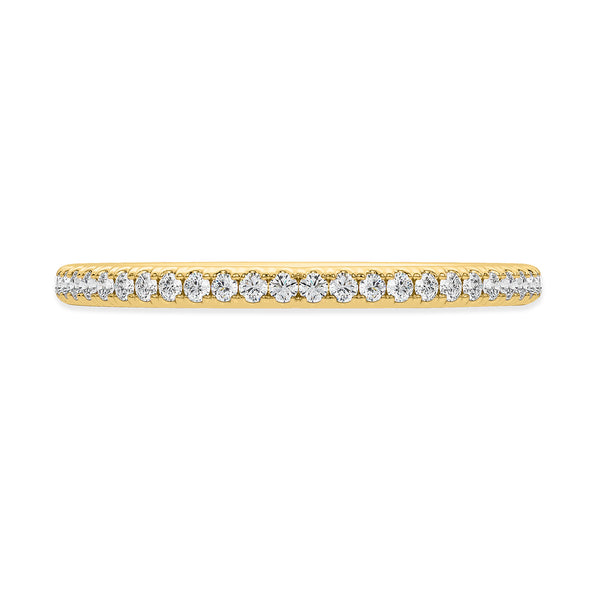My Trio Rings Zaila 2 CTW Lab Grown Emerald Solitaire Yellow Diamond Bridal Set in 10KT Yellow Gold