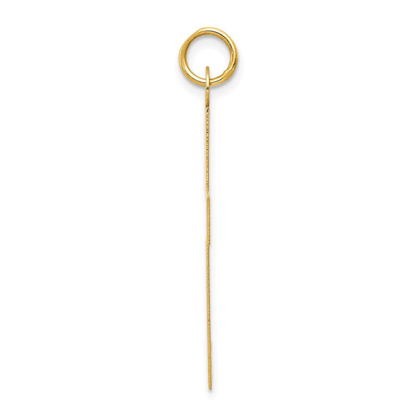 14KT Yellow Gold 39X22MM Cross Pendant. Chain Not Included