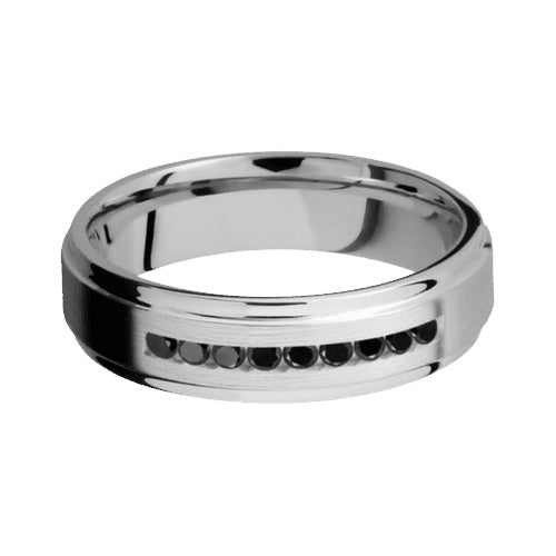 Lashbrook Cobalt Chrome Band with Satin Polished Finish