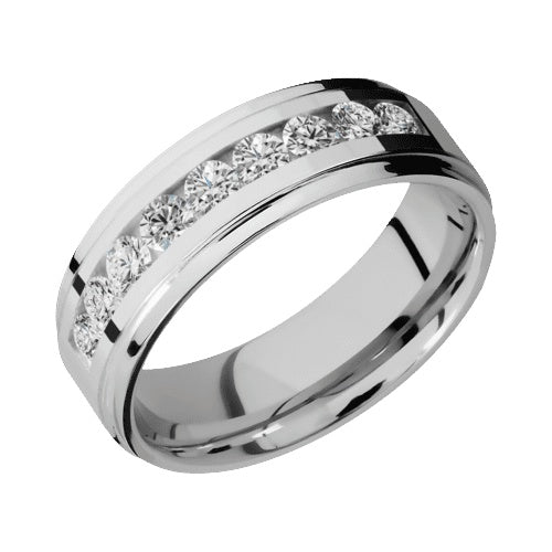 Lashbrook Cobalt Chrome Band with Polish Polished Finish