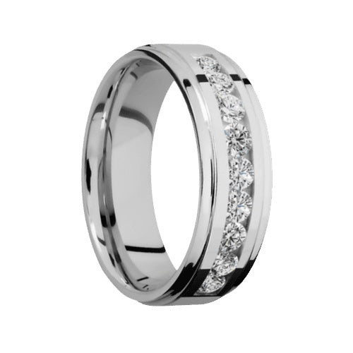Lashbrook Cobalt Chrome Band with Polish Polished Finish