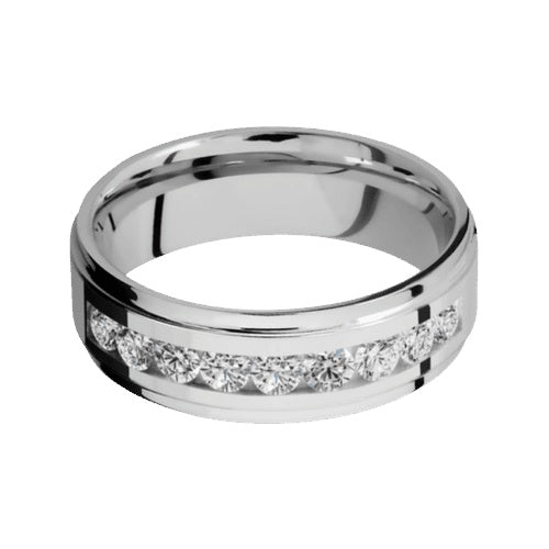 Lashbrook Cobalt Chrome Band with Polish Polished Finish