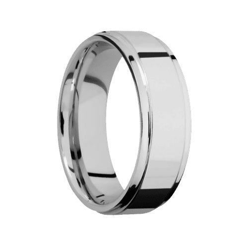Lashbrook Cobalt Chrome Band with Polish Polished Finish