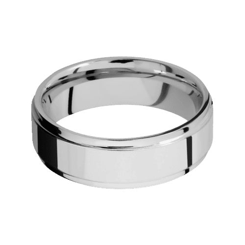 Lashbrook Cobalt Chrome Band with Polish Polished Finish
