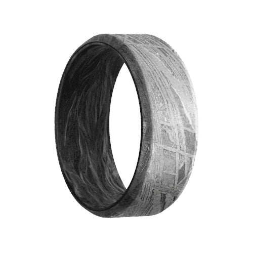 Lashbrook Meteorite Band with None Finish and Forged Carbon Fiber