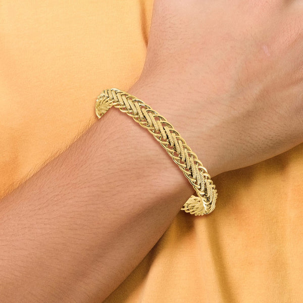 14KT Yellow Gold 7.75-inch Fancy Bracelet